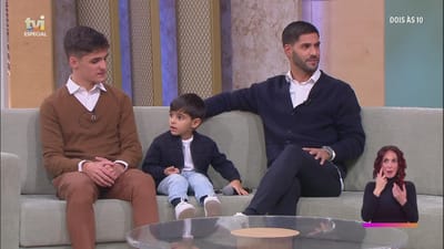 Gonçalo Quinaz apresenta os filhos, Martim e António: «A minha vida» - Big Brother