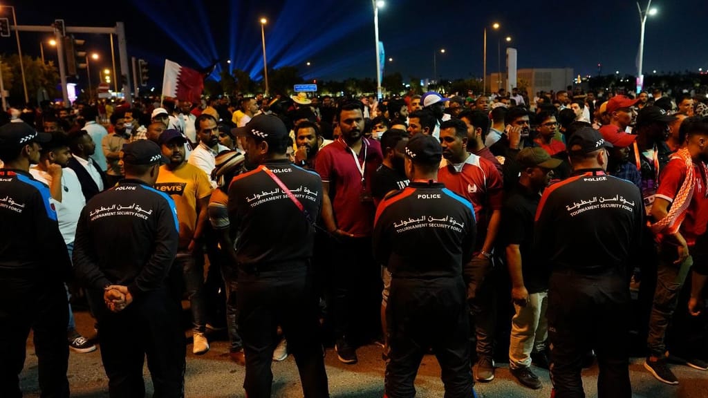 Fan zone do Qatar