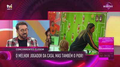Flávio Furtado: «Se o Miguel não tivesse outros bons jogadores a passarem bolas, não teria marcado tantos golos» - Big Brother