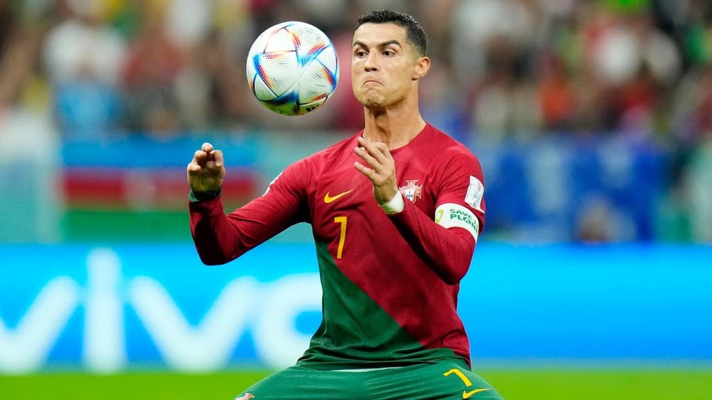 Cristiano Ronaldo no Portugal-Uruguai