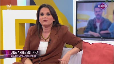 Ana Arrebentinha sobre Miguel e Bárbara: «Não gosto de ver este tipo de coisas num casal» - Big Brother
