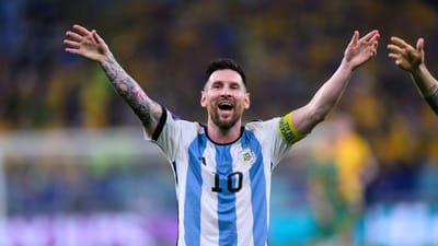 Mundial 2022: Messi iguala os dez golos de Batistuta em fases finais - TVI
