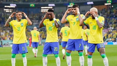 VÍDEO: Brasil a vencer com «samba» de Raphinha, calma de Vinícius e classe de Neymar - TVI