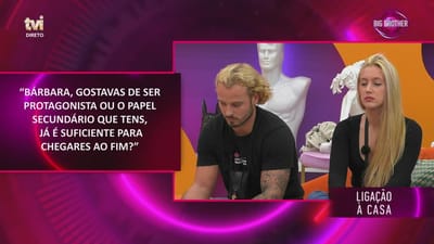 Miguel Vicente responde a pergunta polémica de ex-concorrente que envolve Bárbara - Big Brother