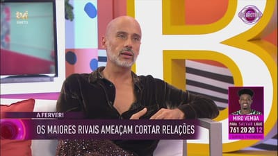 Pedro Crispim: «Existe alguma resistência em dar protagonismo às pessoas, principalmente da parte do Miguel» - Big Brother