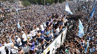 1,4 milhões: loucura nos bilhetes para o primeiro jogo da Argentina pós-Mundial - TVI