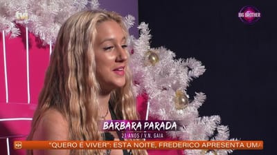 Bárbara Parada sobre Miguel: «Ele não está habituado a que lhe contra-ataquem as partidas» - Big Brother