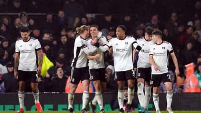 Fulham vence Southampton com golo de Palhinha aos 88 minutos - TVI
