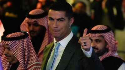AFP: Cristiano Ronaldo vai ganhar 400 milhões de euros na Arábia Saudita - TVI