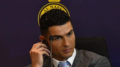 Ronaldo reage à derrota e à perda da liderança: «Desapontado» - TVI