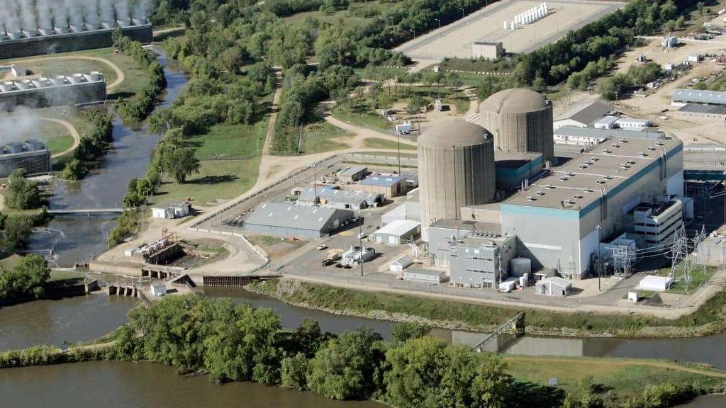 Central nuclear, energia para produção de hidrogénio (foto: Jim Mone/AP)