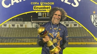 Do estágio no Benfica com 40 anos à conquista da Taça Sul-Americana - TVI