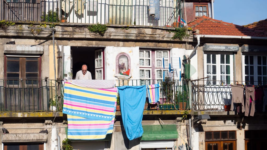 Porto, habitação, casas, bairro típico. Foto: Planet One Images/Universal Images Group via Getty Images