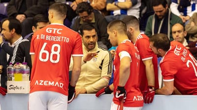 Hóquei: Benfica confirma saída do treinador Nuno Resende - TVI