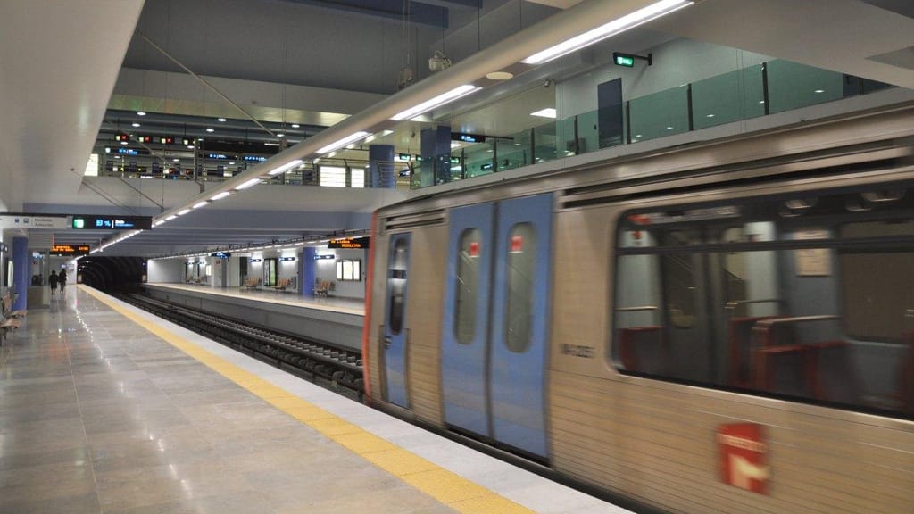 Estação de metro da Reboleira (foto: Jaime Silva/Flickr)