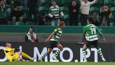 VÍDEO: o golo de Morita que faz a diferença no Sporting-Sp. Braga - TVI