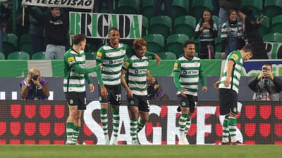 Sporting-Sp. Braga, 5-0 (crónica) - TVI