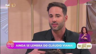 Cláudio Viana: «Perdi muito com a minha entrada, vi o lado mau das pessoas» - Big Brother