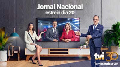 Jornal Nacional está de volta. Estreia dia 20 - TVI