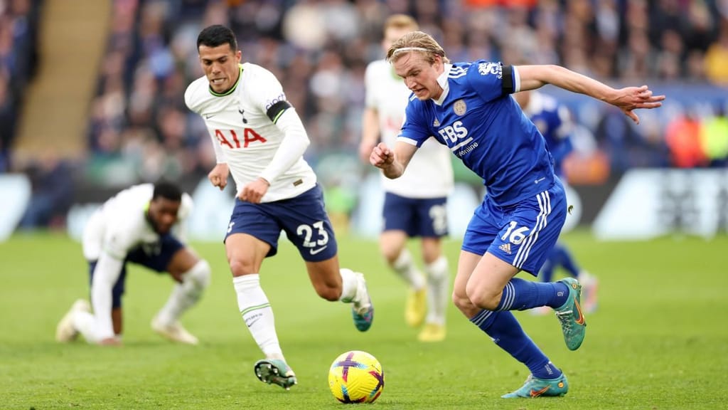 Leicester-Tottenham (Plumb Images/Leicester City FC via Getty Images)