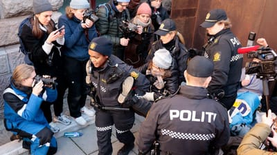 Greta Thunberg volta a ser detida, desta vez na Noruega - TVI