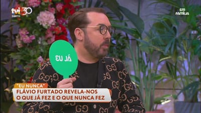 Eu nunca: As respostas «sem papas na língua» de Flávio Furtado! - Big Brother
