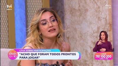 Lívia Ferreira: «Ainda agora começou e já discutem, senti um ambiente pesado» - Big Brother