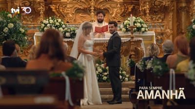 No próximo episódio, Clara e Lourenço sobem ao altar - TVI