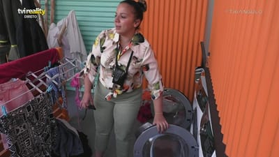 Tamara Rocha descobre partida de Ângelo Dala: «Cebolas e alhos na máquina de lavar!?» - Big Brother