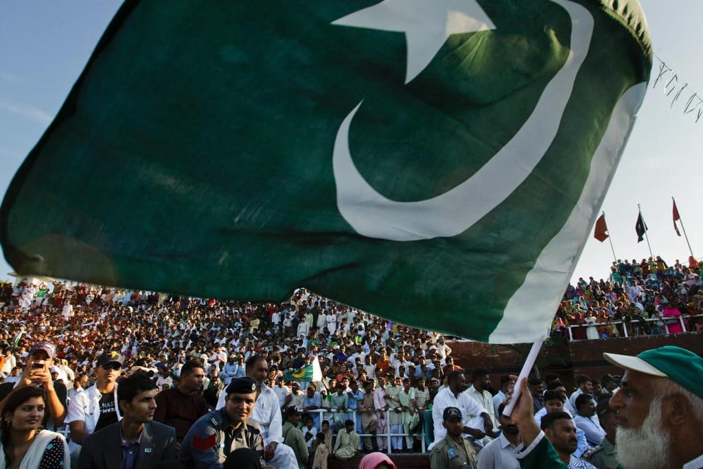 Bandeira do Paquistão (AP)