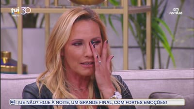 Fernanda Serrano emociona-se em direto - TVI