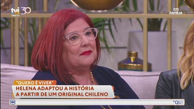 A autora de «Quero é Viver» fala do sucesso da história - TVI