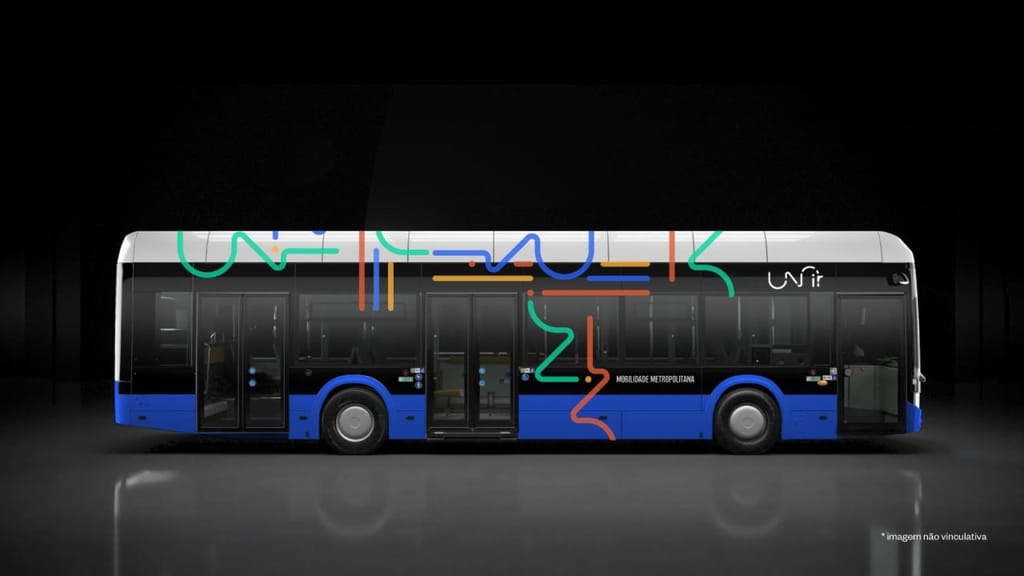 Nova imagem dos autocarros da Área Metropolitana do Porto (foto: AMP) 