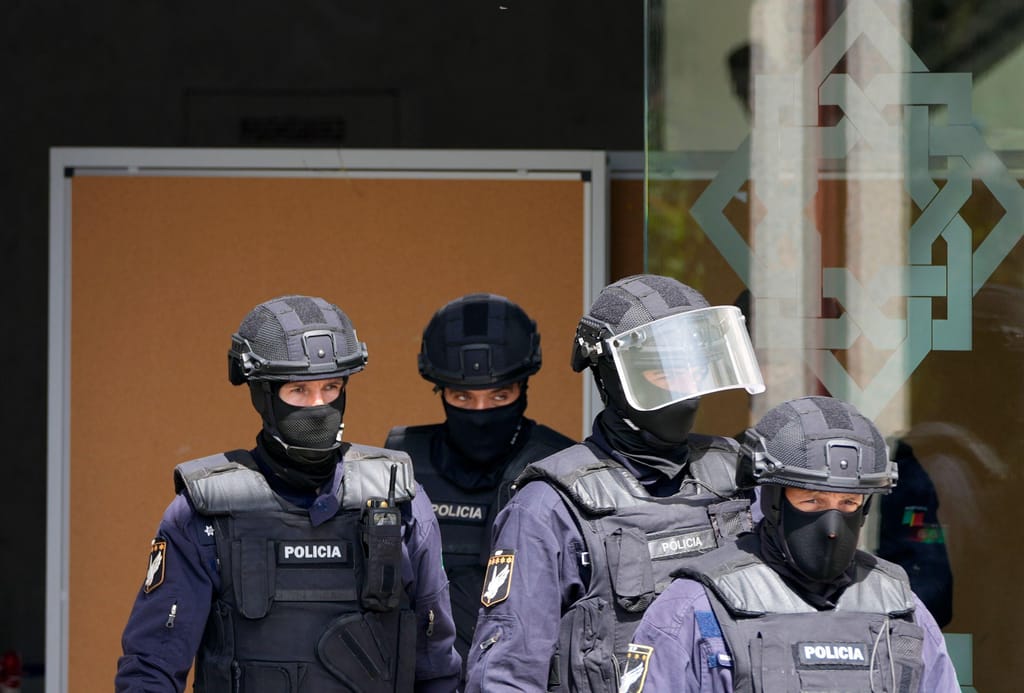 Ataque em centro ismaili em Lisboa. 28 março 2023. Foto: Armando Franca/AP