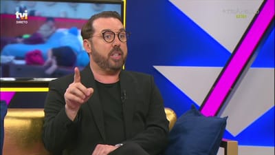 Flávio Furtado sobre Tiago Feliciano: «A estratégia dele é não respira durante as nomeações» - Big Brother