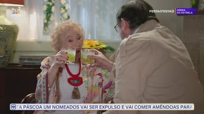 Centenária e Isidro brindam à boa nova que chegou à Bela Vida! - TVI