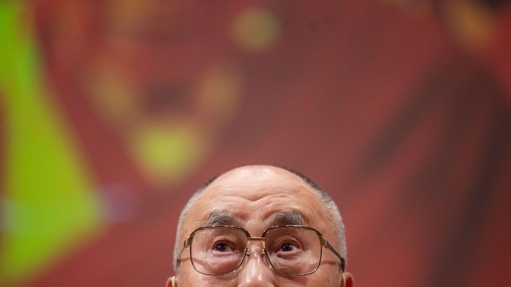 Dalai Lama. 20 setembro 2018 Foto: Marijan Murat/picture alliance via Getty Images