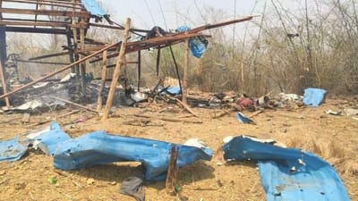 Pessoas aos gritos e corpos em todo o lado: o horrível rescaldo do ataque aéreo de Myanmar. “As pessoas estão a morrer como cães ou vacas” - TVI