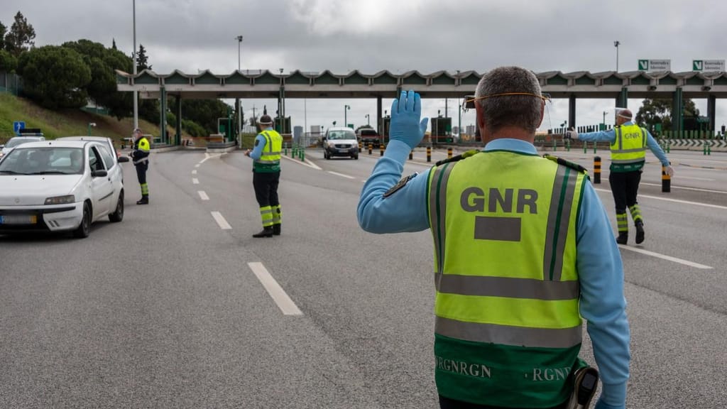 Operação da GNR (foto: Horácio Villalobos/Getty Images)