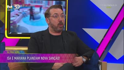 Flávio Furtado critica Mariana: «Deixo de achar piada a partir do momento que entra numa redundância» - Big Brother