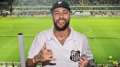 Neymar reage à descida do Santos: «Iremos voltar a sorrir» - TVI