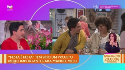 Manuel Melo: «Estava preparado para quatro meses de gravações e já vão dois anos» - TVI