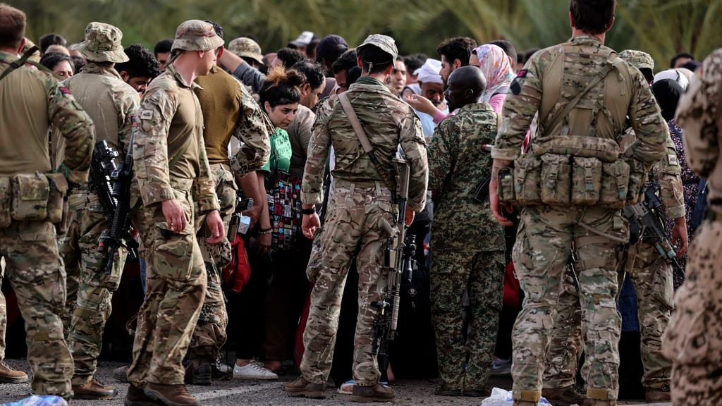 Sudão (PO Phot Aaron Hoare/UK Ministry of Defence via AP)