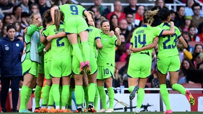 Champions feminina: Wolfsburgo vence no Emirates e está na final - TVI
