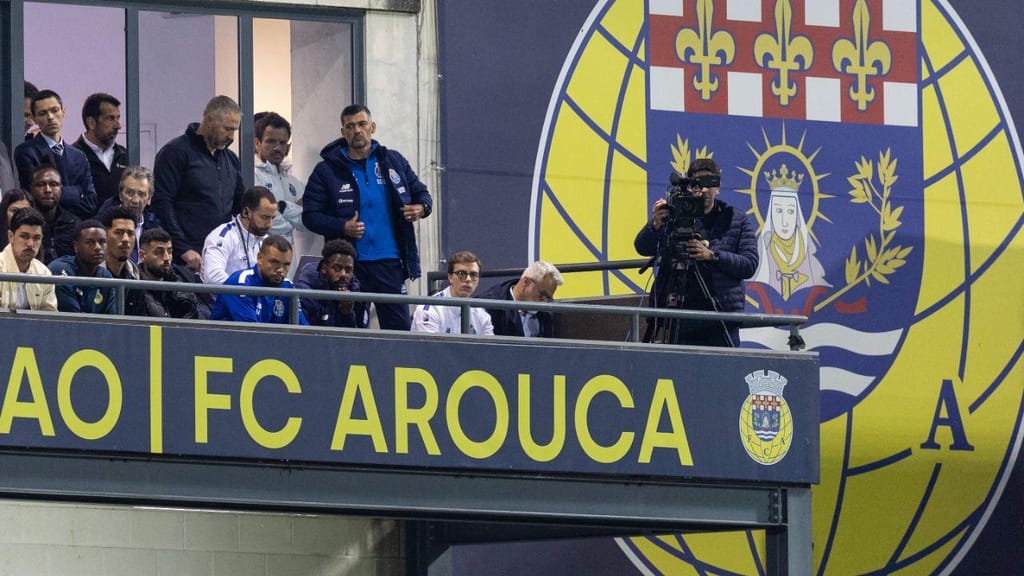 Sérgio Conceição no Arouca-FC Porto (José Coelho/Lusa)