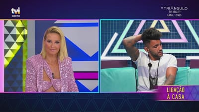 Cristina Ferreira questiona Moisés Figueira sobre Mariana: «Gostava de uma trincazinha?» - Big Brother