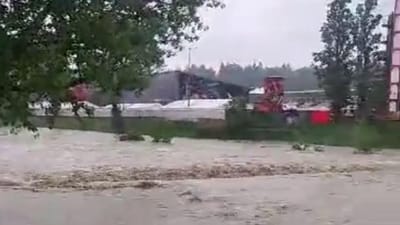 VÍDEO: pista da próxima corrida de Fórmula 1 em risco de inundação - TVI