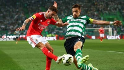 Liga: Sporting e Benfica lideram em tempo útil de jogo, FC Porto em 13.º - TVI