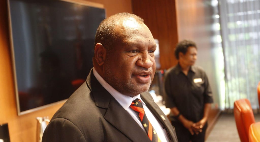 James Marape, primeiro-ministro da Papua Nova Guiné (AP)