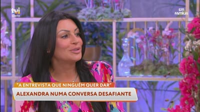 «A entrevista que ninguém quer dar»: Alexandra Ferreira joga ao «isto ao aquilo» e admite: «Ser vilã sempre» - TVI